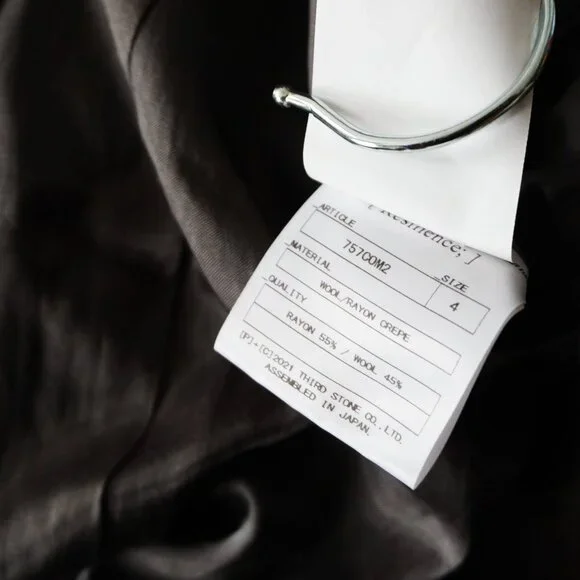 BNWT AW21 JULIUS "RESILIENCE" HIGN NECK COAT 4 - Picture 10 of 11